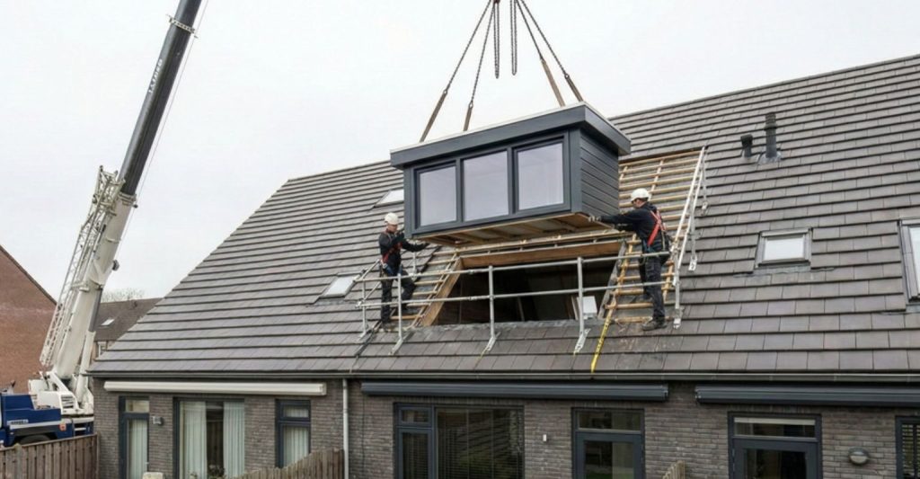 Dakkapel in Sittard - Prefab dakkapel